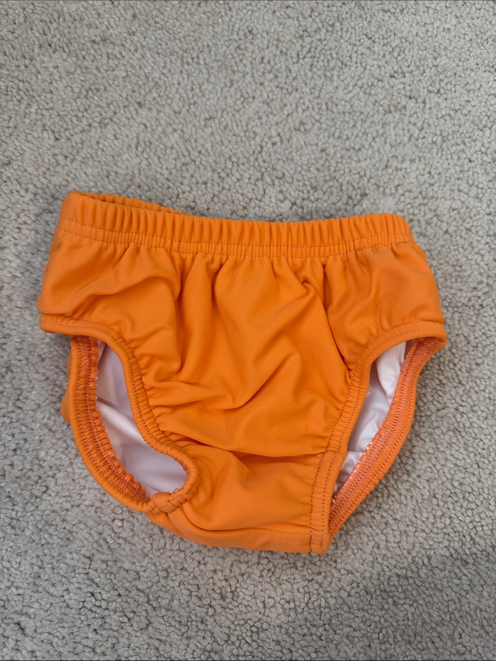 Orange Swim Diaper/bottom